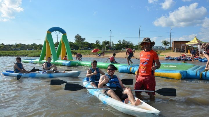 Parque acuático y deportes náuticos son la nueva propuesta en Carmen del Paraná