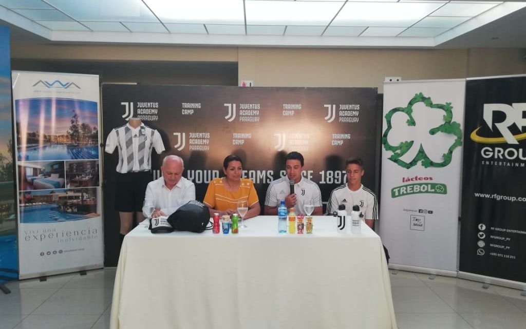 Presentaron el «Juventus Training Camp Paraguay – Encarnación 2020»