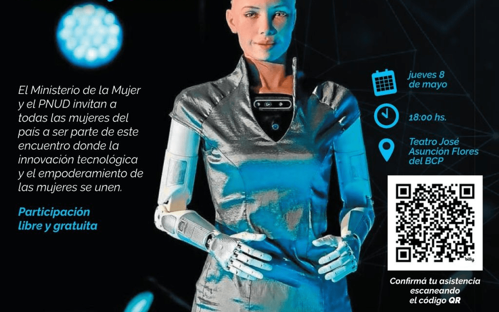 Innovación y empoderamiento femenino en encuentro con robot humanoide Sophia Innovación y empoderamiento femenino en encuentro con robot humanoide Sophia