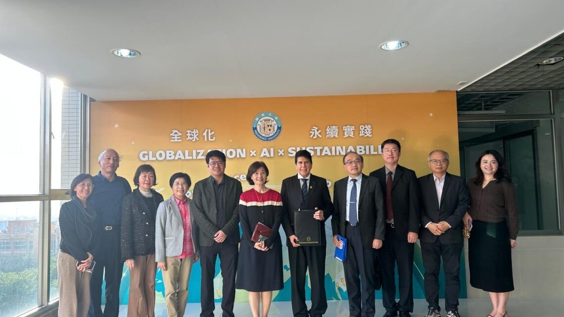 Rector de la UNI en China (Taiwán): consolidando la cooperación académica y la internacionalización