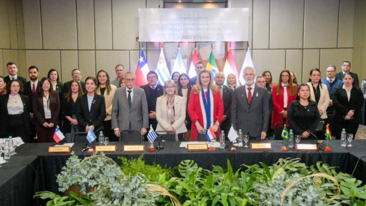 Ministros de Salud del Mercosur afianzan cooperación para enfrentar desafíos regionales
