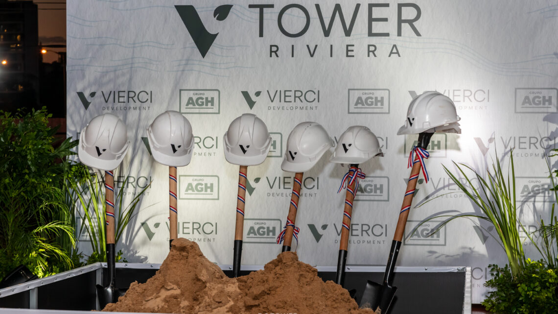 Encarnación suma un nuevo proyecto inmobiliario con la palada inicial de V Tower Riviera