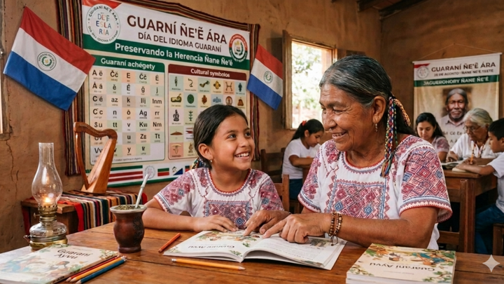 Guarani ñe’ẽ ára: Tetã Léi Guasu omoañeteva’ekue ñane ñe’ẽ 1967 guive