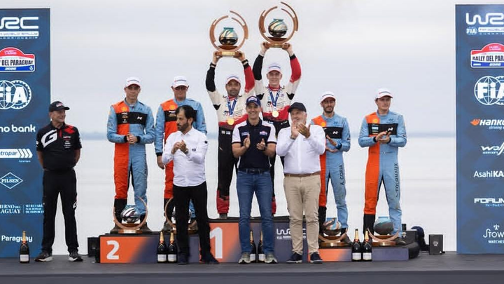 Sami Pajari es el ganador del Rally Mundial del Paraguay