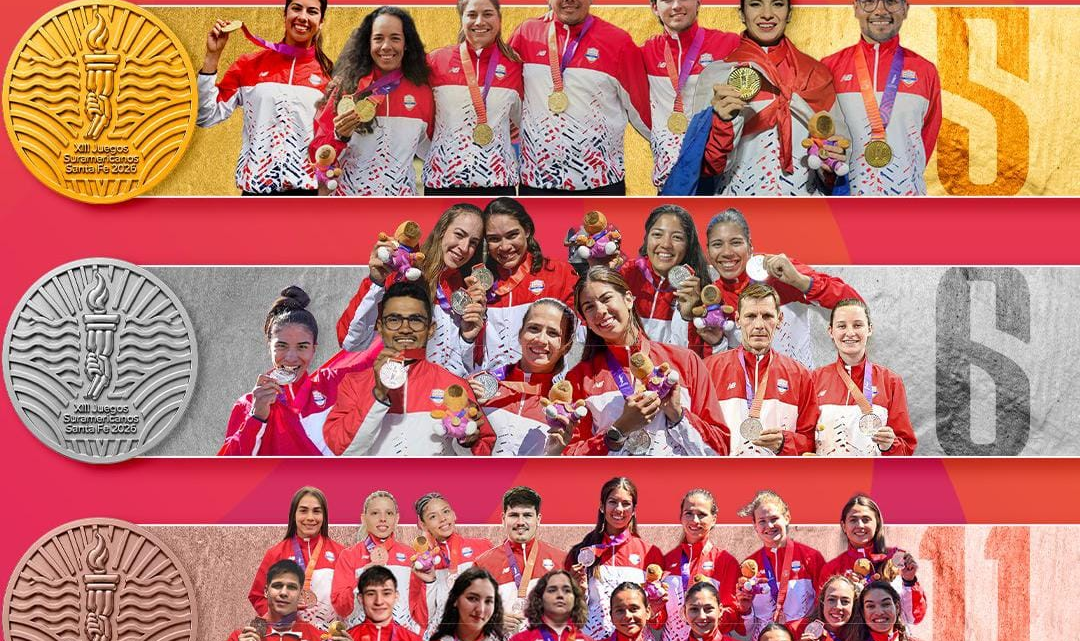 Paraguay acumula 22 medallas en los Juegos Odesur 2026
