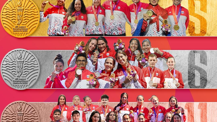 Paraguay acumula 22 medallas en los Juegos Odesur 2026
