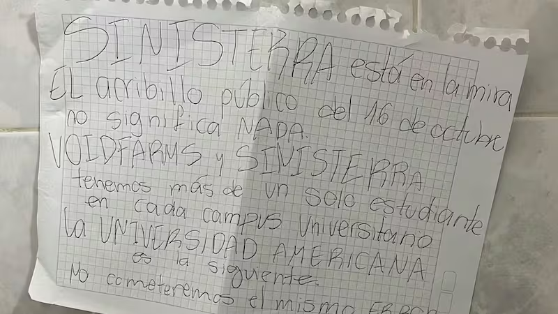 Falsas amenazas en universidades tendrán sanciones penales
